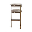 Interlude Darcy Hide Bar Stool