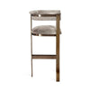Interlude Darcy Hide Bar Stool