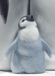 Lladro Penguin Family Figurine