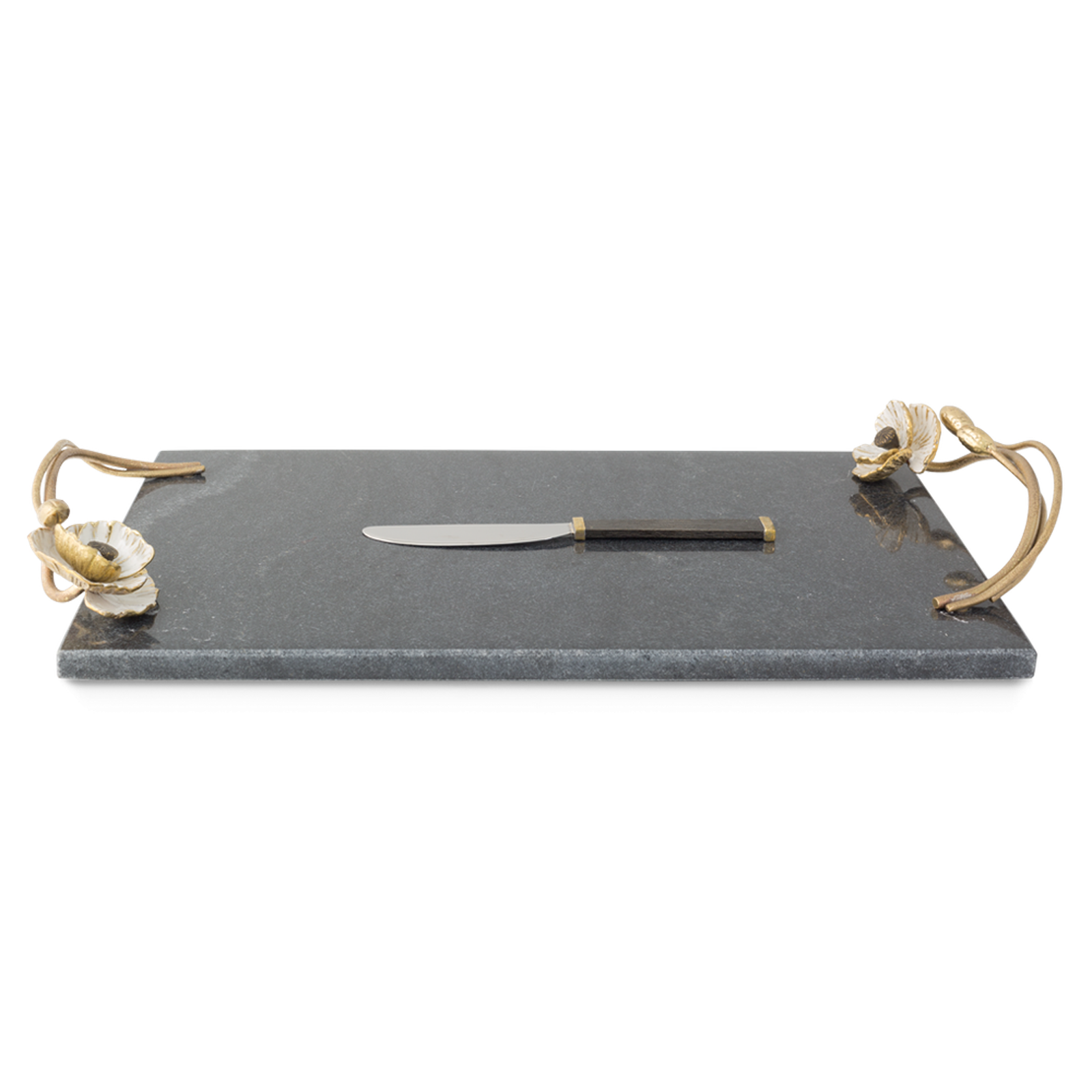 Michael Aram Anemone Large Cheese Board W/ Knife