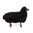 Interlude Leon Sheep Sculpture - Black