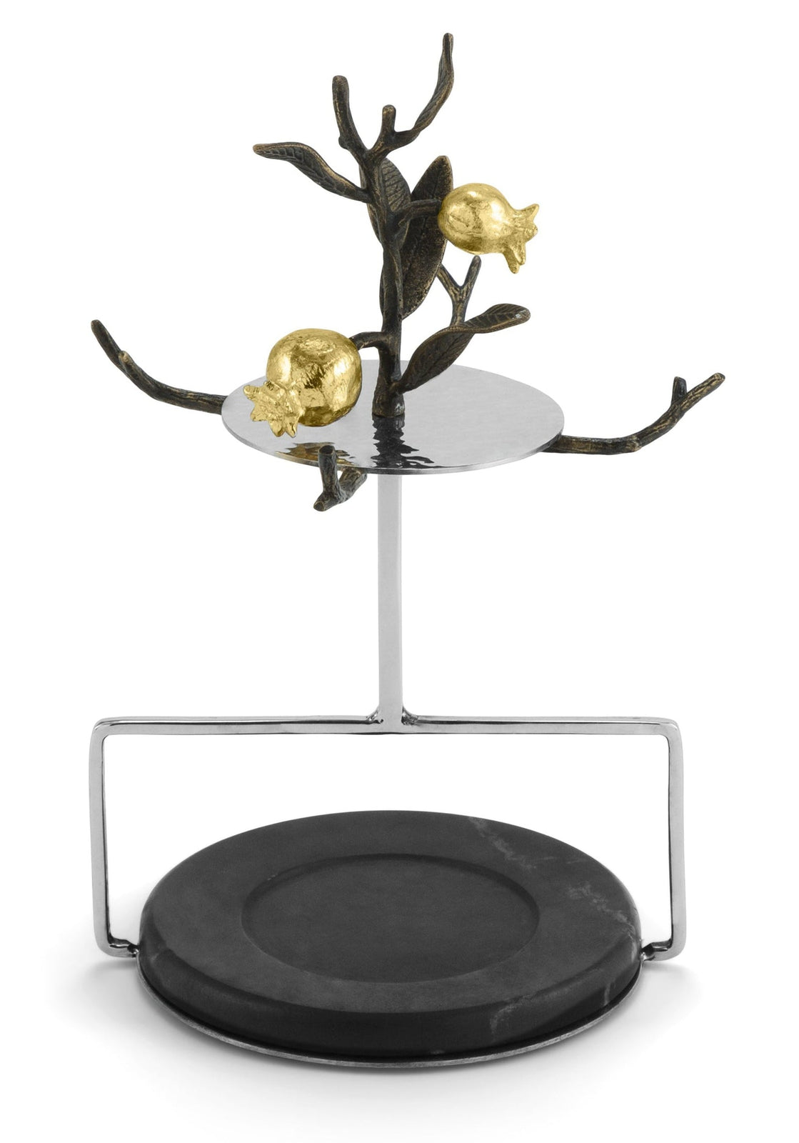 Michael Aram Pomegranate Demitasse Set with Stand