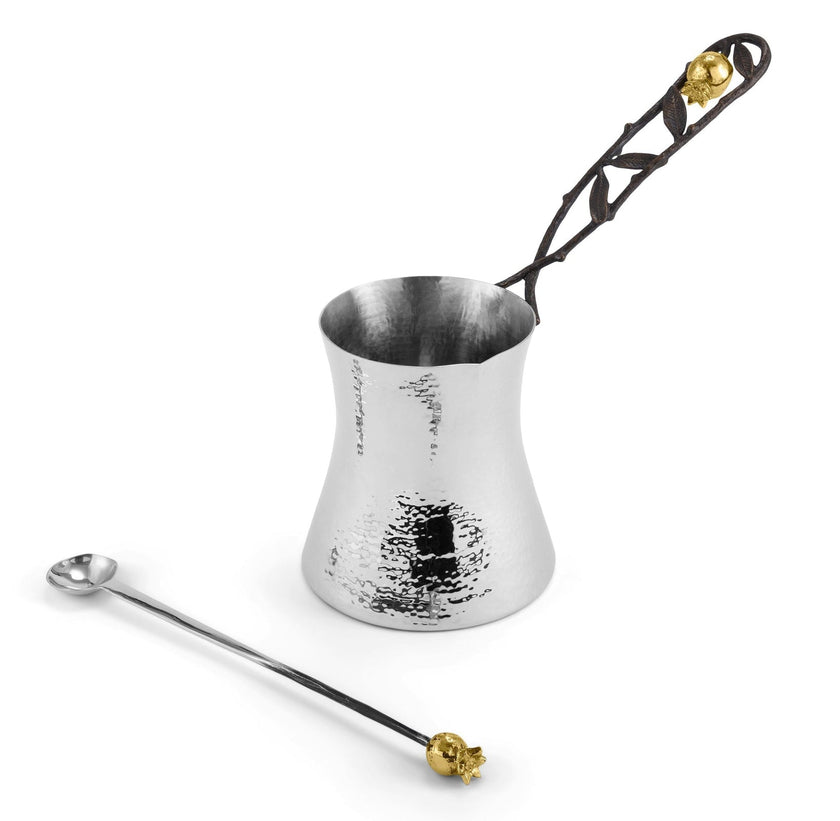 Michael Aram Pomegranate Coffee Pot & Demitasse Set