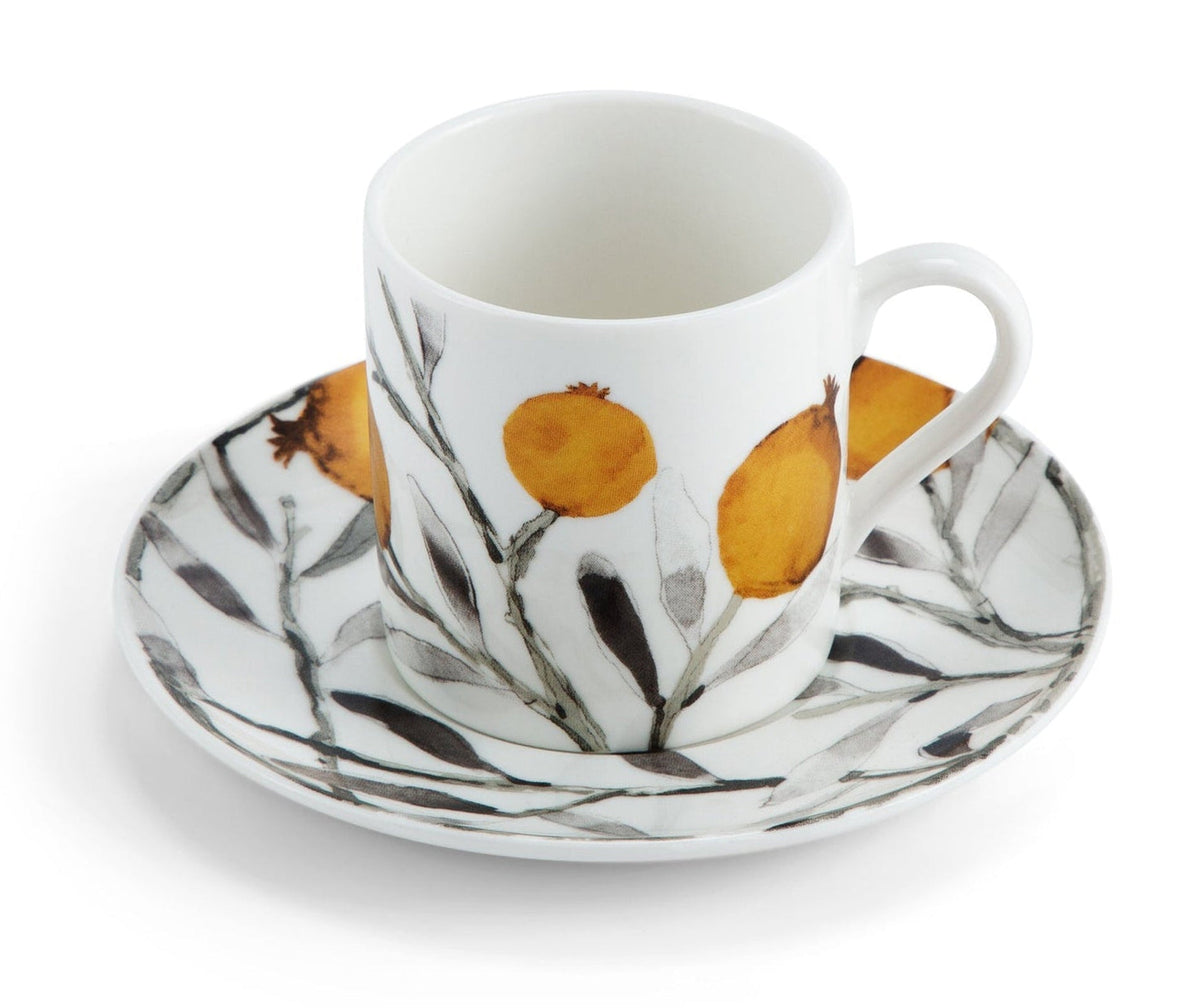 Michael Aram Pomegranate Coffee Pot & Demitasse Set