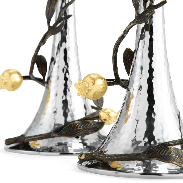 Michael Aram Pomegranate Candleholders - Set of 2