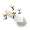 Michael Aram Butterfly Ginkgo Napkin Ring Set of 4