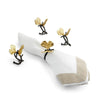 Michael Aram Butterfly Ginkgo Napkin Ring Set of 4