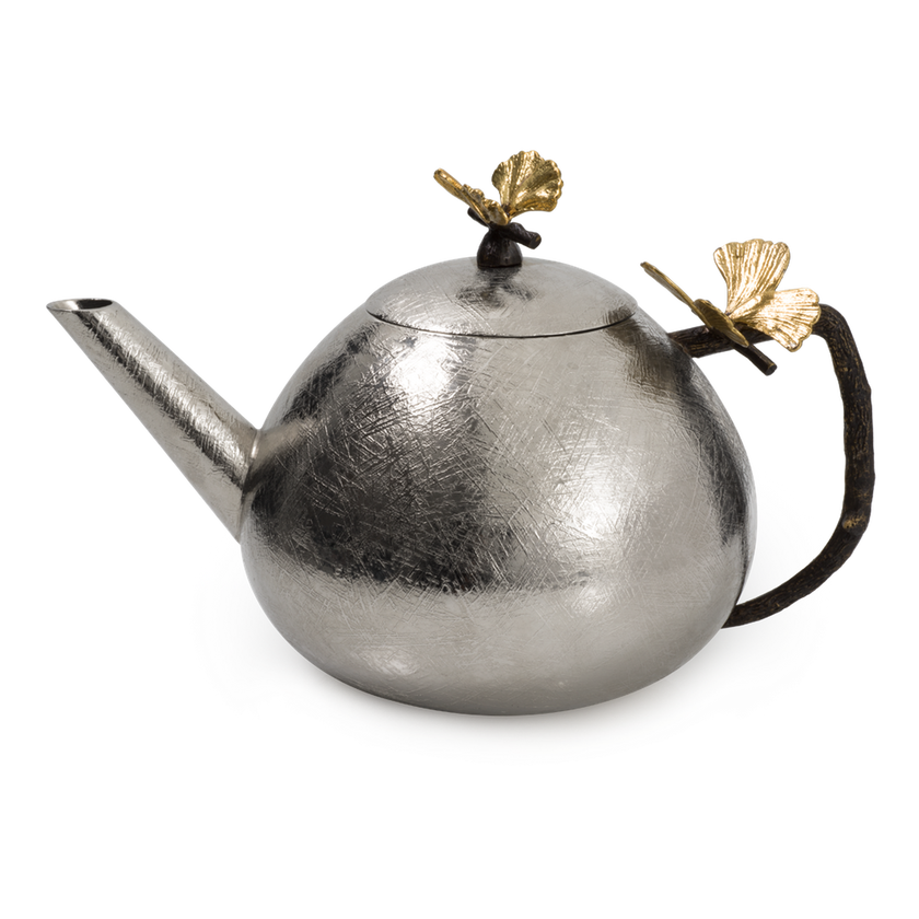 Michael Aram Butterfly Ginkgo Round Teapot