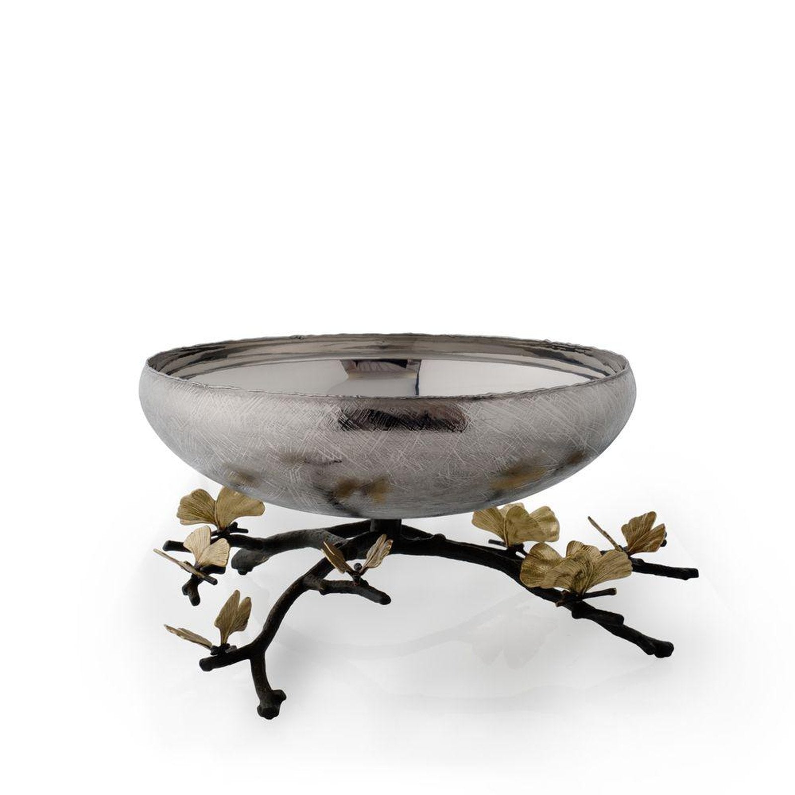 Michael Aram Butterfly Ginkgo Footed Centerpiece Bowl