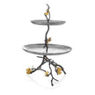 Michael Aram Butterfly Ginkgo 2 Tier Etagere