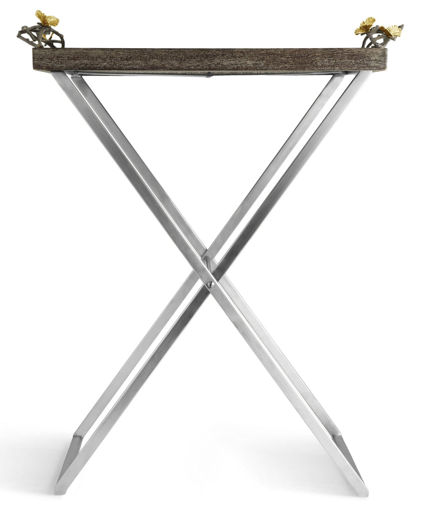 Michael Aram Butterfly Ginkgo Butler Tray Stand