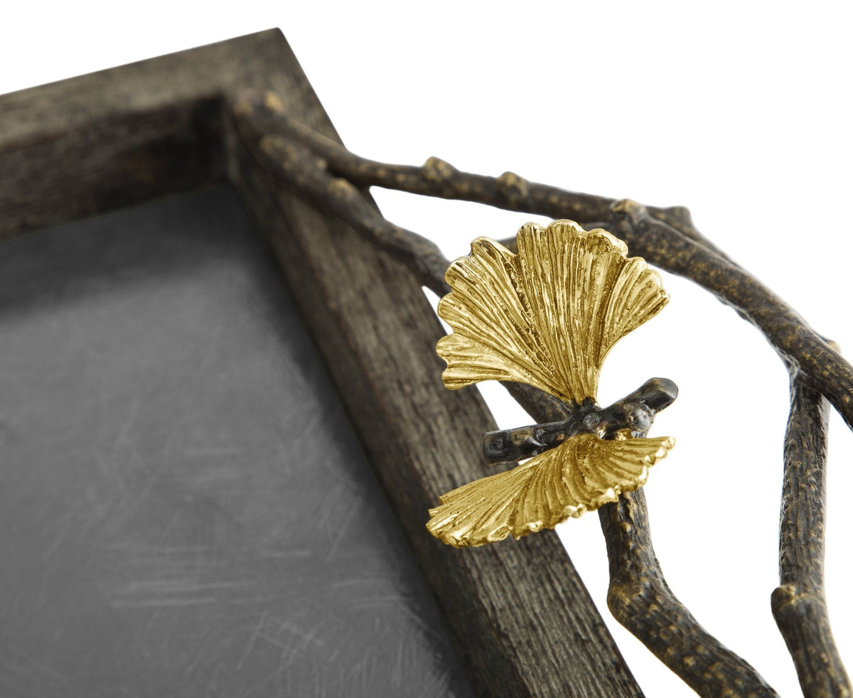 Michael Aram Butterfly Ginkgo Butler Tray Stand
