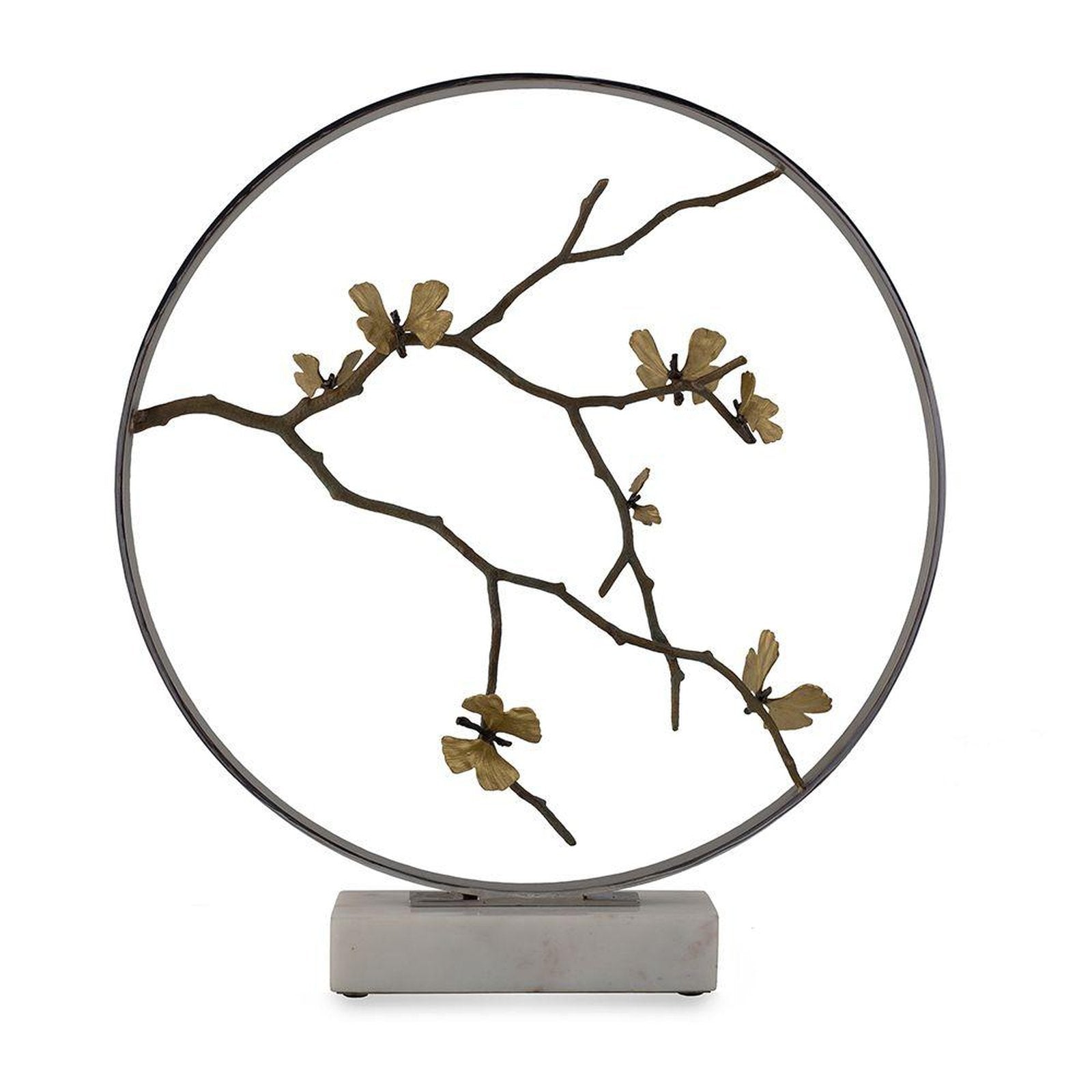 Michael Aram Butterfly Ginkgo Moon Gate Sculpture