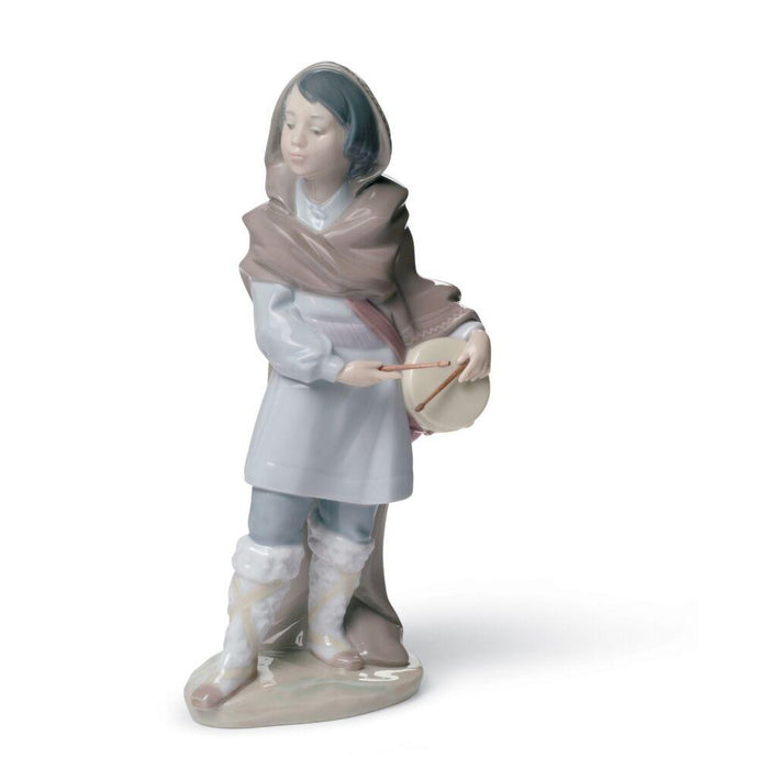 Lladro Drummer Boy Nativity Figurine