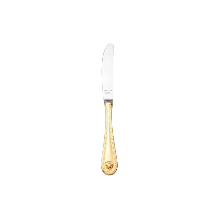Versace Medusa Flatware Table Knife Gold Plated
