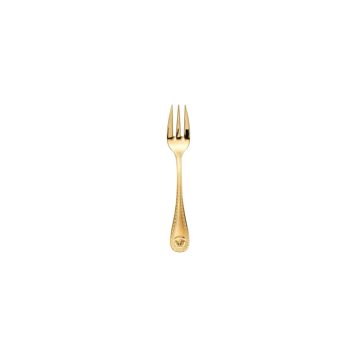 Versace Medusa Flatware Cake Fork Gold Plated