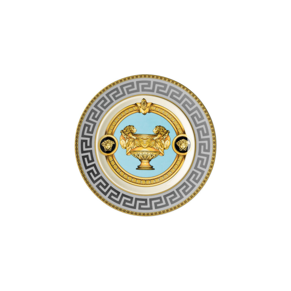 Versace Prestige Gala Bleu 2 Bread & Butter Plate (Less Gold)