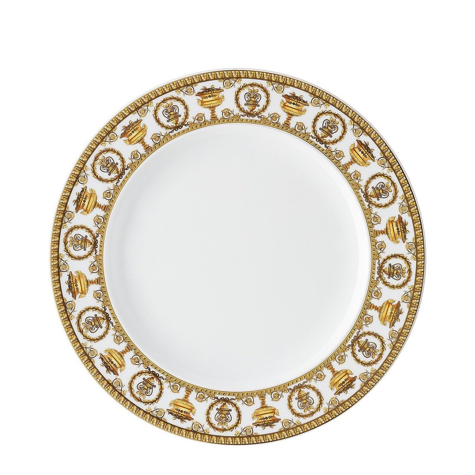 Versace I Love Baroque Bianco Dinner Plate