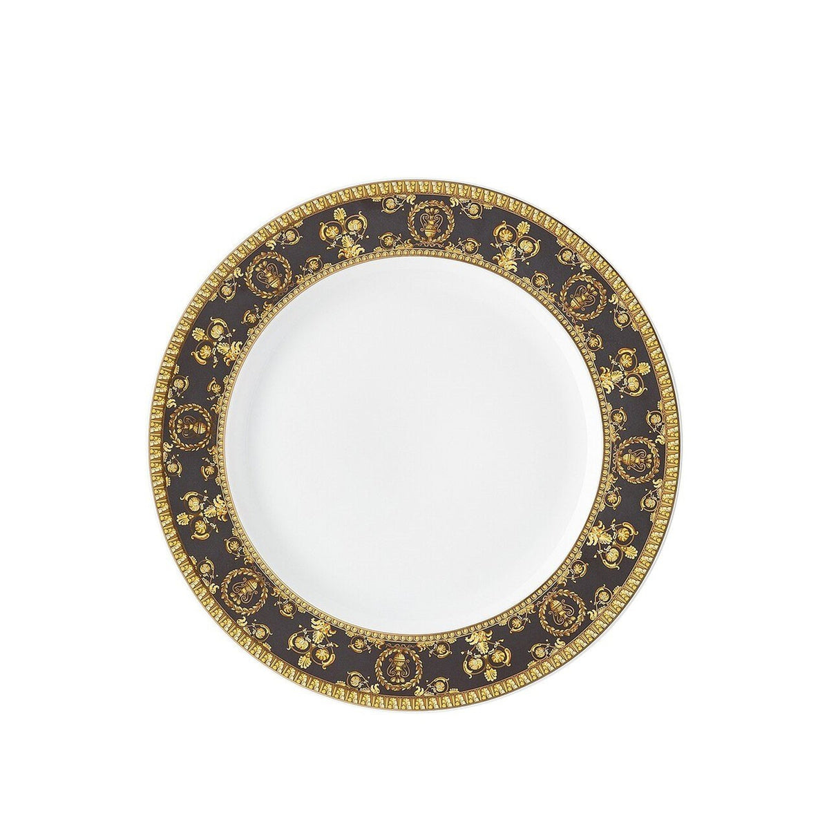 Versace I Love Baroque Nero Salad Plate