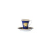 Versace Medusa AD Cup & Saucer - Blue
