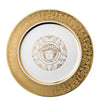 Versace Medusa Gala Gold Service Plate - 11.75 inch