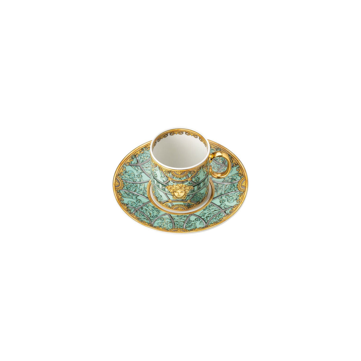 Versace La Scala del Palazzo Verde AD Cup & Saucer