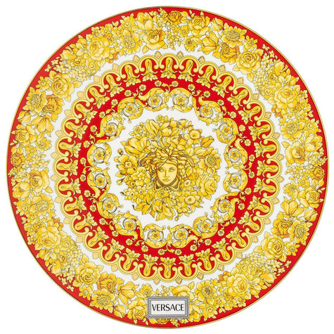 Versace Medusa Rhapsody Red Service Plate