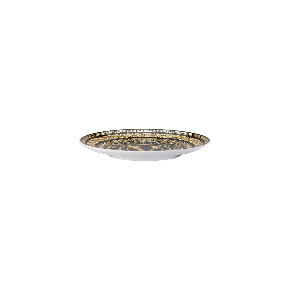 Versace Virtus Gala Bread & Butter Plate - Black