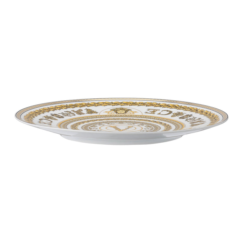 Versace Virtus Gala Service Plate - White