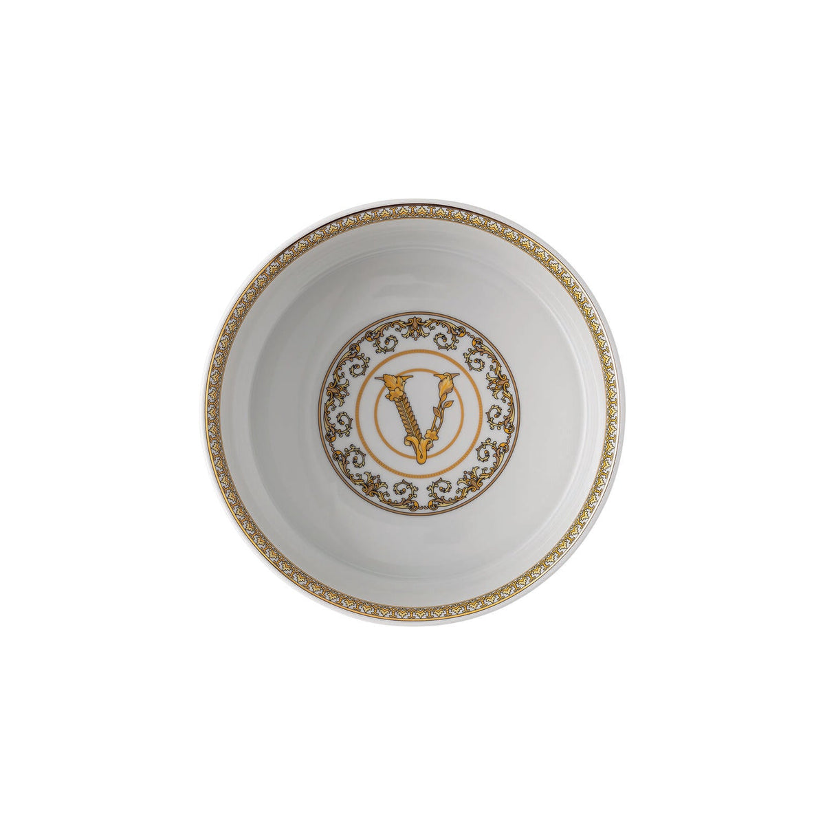 Versace Virtus Gala Bowl - White