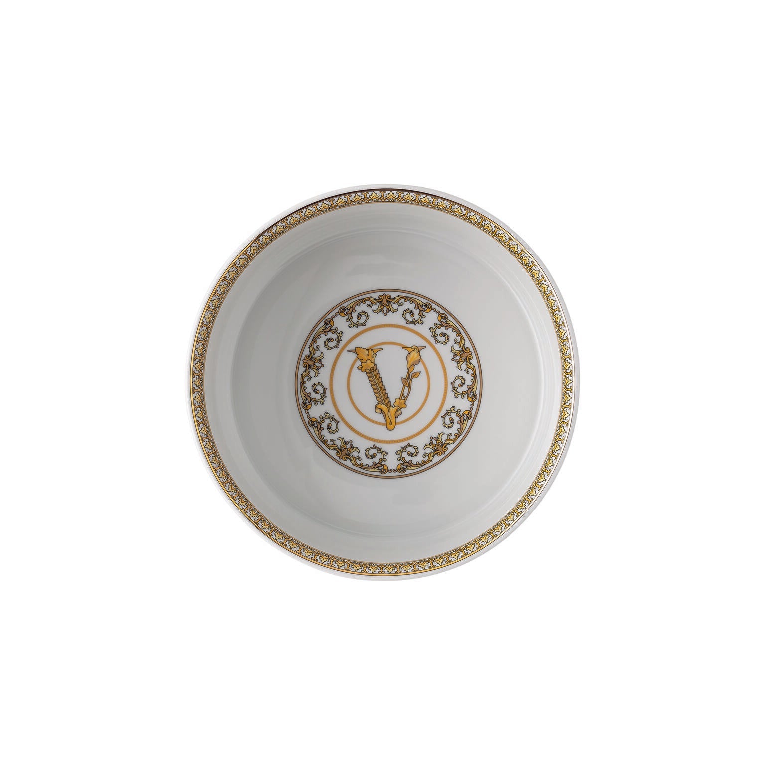 Versace Virtus Gala Bowl - White