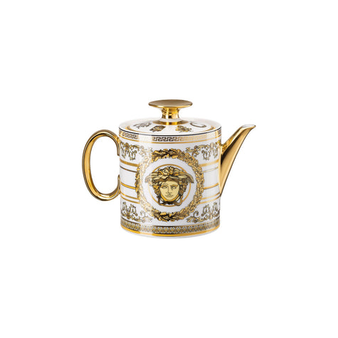 Versace Virtus Gala Tea Pot - White