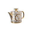 Versace Virtus Gala Tea Pot - White