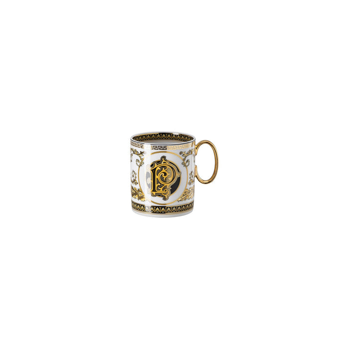 Versace Virtus Alphabet P Mug With Handle
