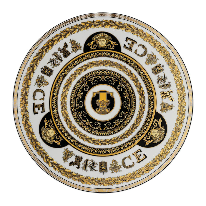 Versace Virtus Alphabet T Service Plate