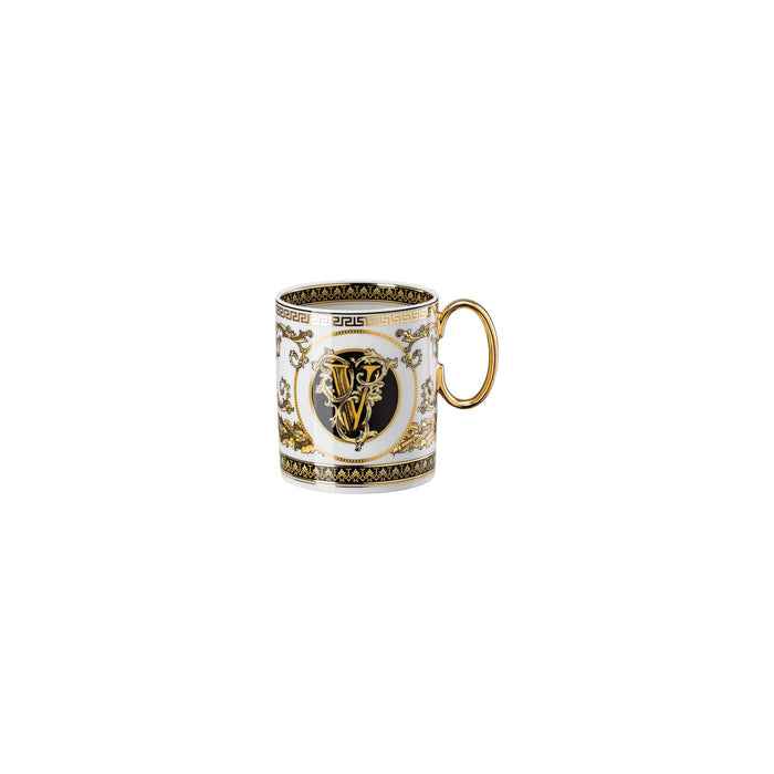 Versace Virtus Alphabet V Mug With Handle