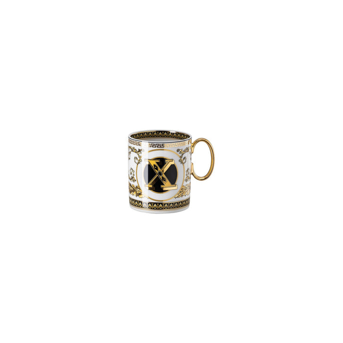 Versace Virtus Alphabet X Mug With Handle