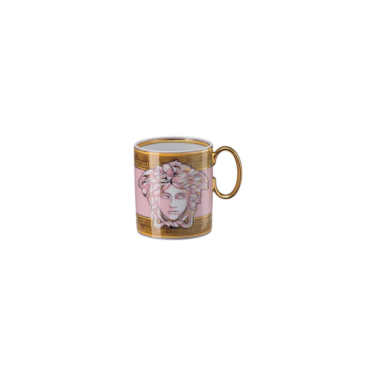 Versace Medusa Amplified Mug With Handle - Pink Coin