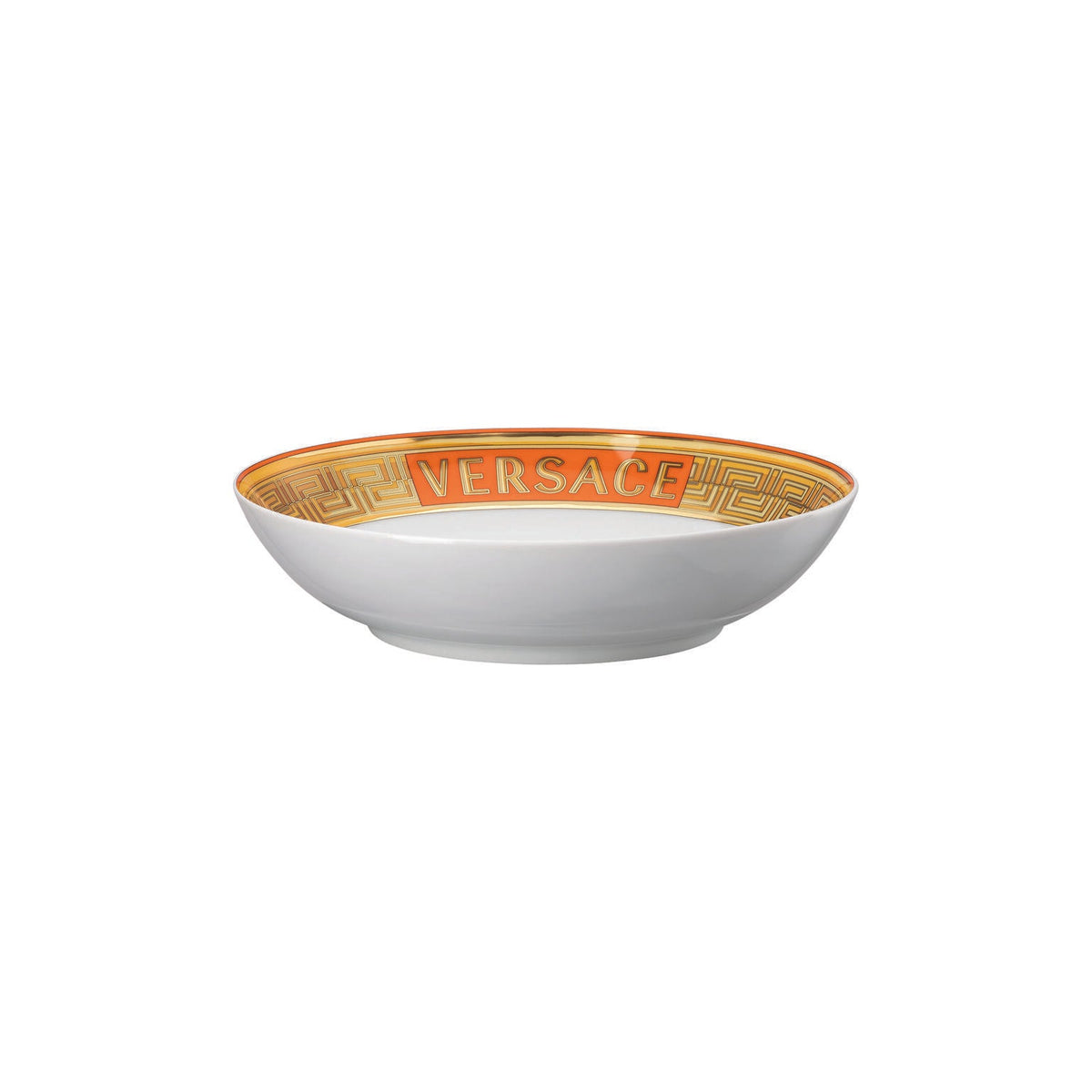 Versace Medusa Amplified Rim Soup - Orange Coin