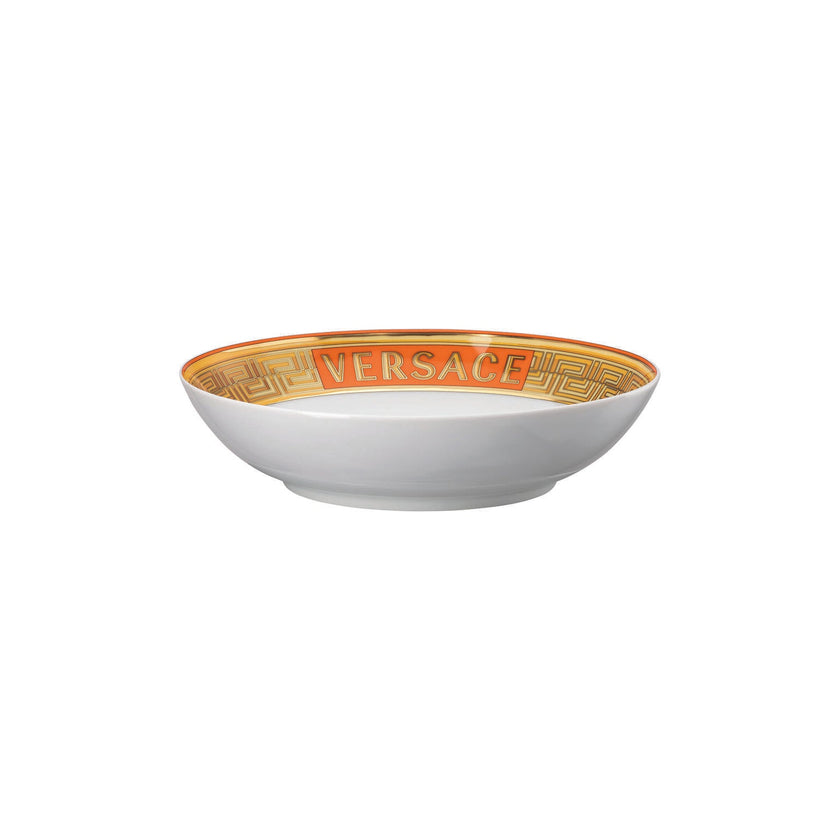 Versace Medusa Amplified Rim Soup - Orange Coin