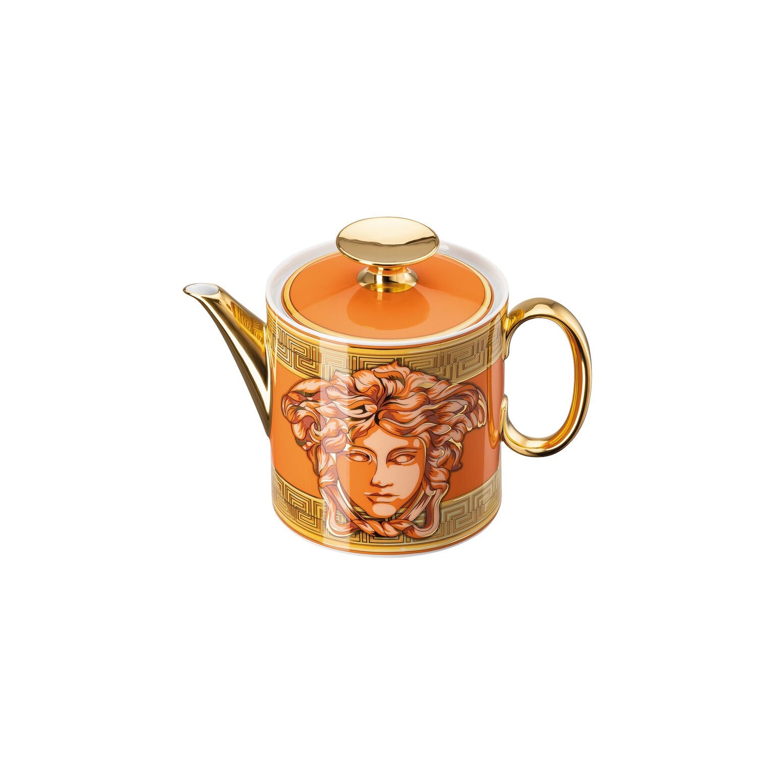 Versace Medusa Amplified Tea Pot - Orange Coin