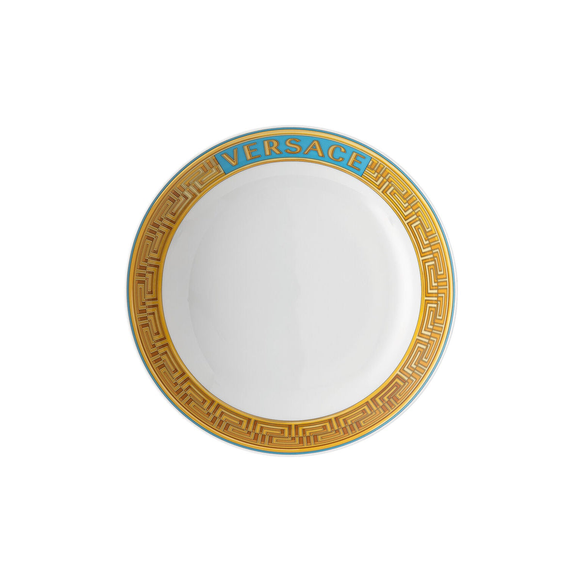 Versace Medusa Amplified Rim Soup - Blue Coin
