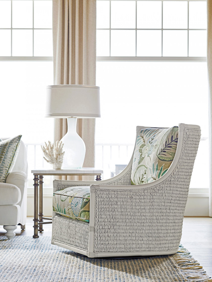 Tommy Bahama Home Ocean Breeze Preston Swivel Chair