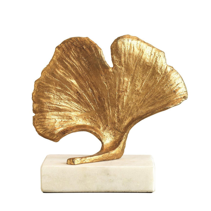 Global Views Ginkgo Leaf Objet Sculpture