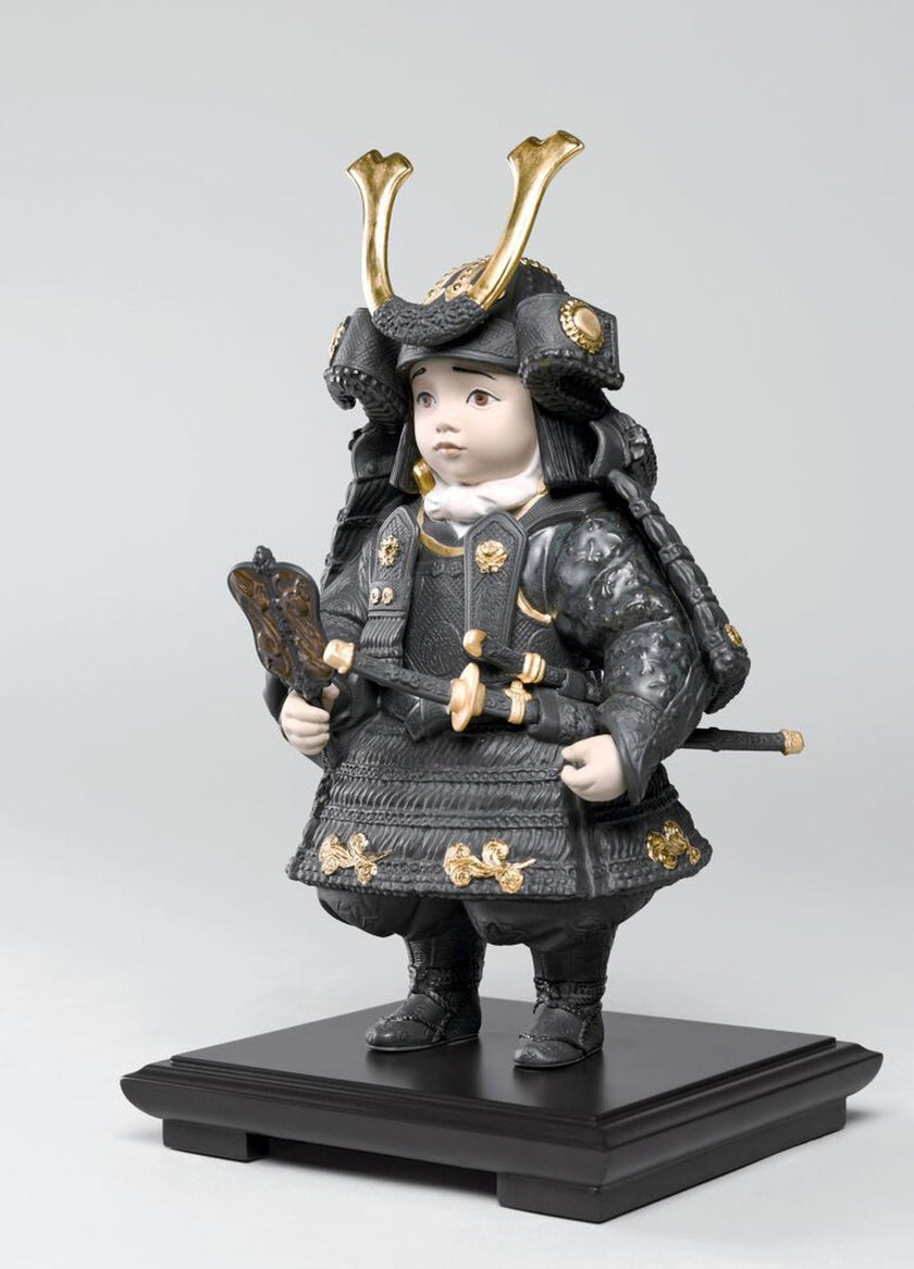 Lladro Warrior Boy Figurine