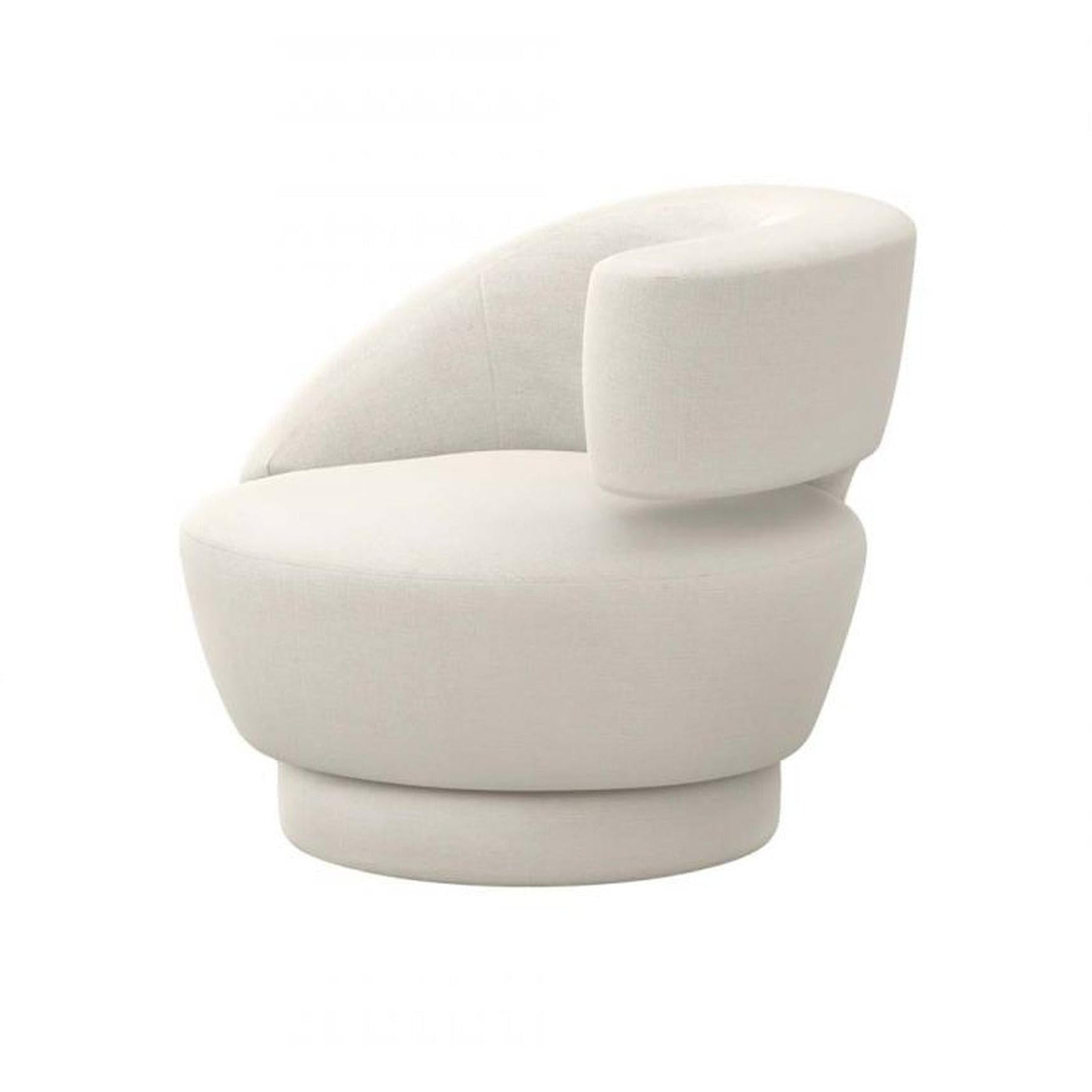 Interlude Home Arabella Swivel Chair