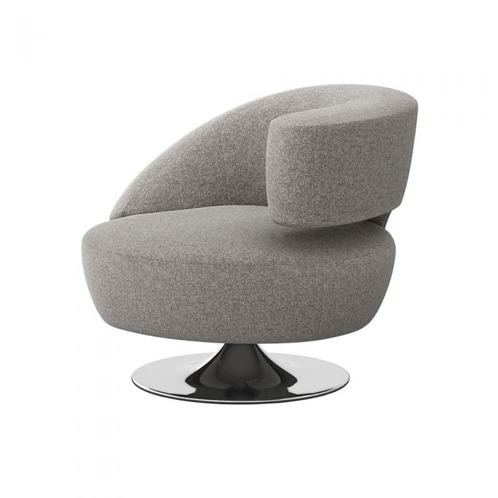 Interlude Home Isabella Swivel Chair