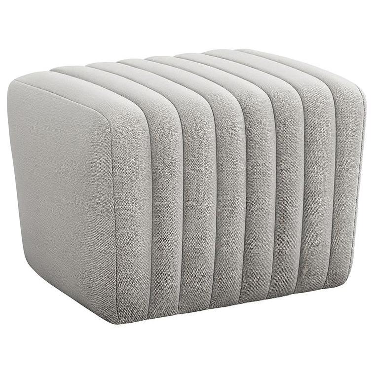 Interlude Home Channel Ottoman