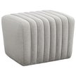 Interlude Home Channel Ottoman