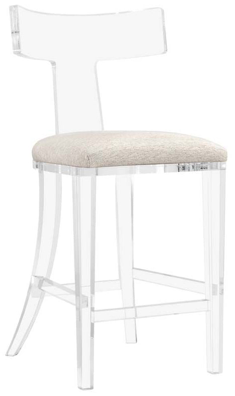 Interlude Home Tristan Acrylic Counter Stool